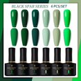 thumbnail image 1 of BORN PRETTY 10ml Nail Gel Set Black Spar Series Semi Permanent Nail Gel Varnish UV LED Matte Gel Polish Soak Off UV Gel Kits Gong Bohan LED, 1 of 2