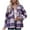 B Purple, variant on Womens Jackets and Coats Clearance Womens Plaid Long Wool Blend Coat Shacket Jackets Long Sleeve Button Down Casual Boyfriend Flannel Shirts
