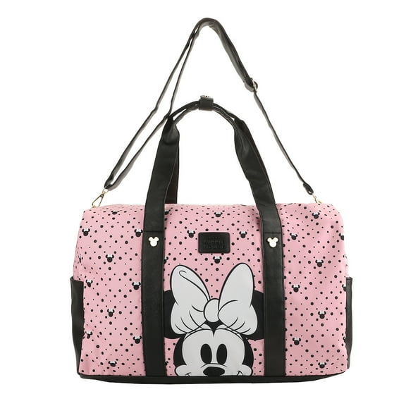 Disney Minnie Mouse Peek-A-Boo Minnie Pink 20" Duffel Bag
