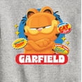 thumbnail image 3 of Garfield - Garfield Stickers - Toddler & Youth Crewneck Fleece Sweatshirt, 3 of 5