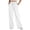 White, variant on Dwelliawo Women's Wide Leg Sweatpants Double Waisted Fleece Baggy Sweat Pants Red S