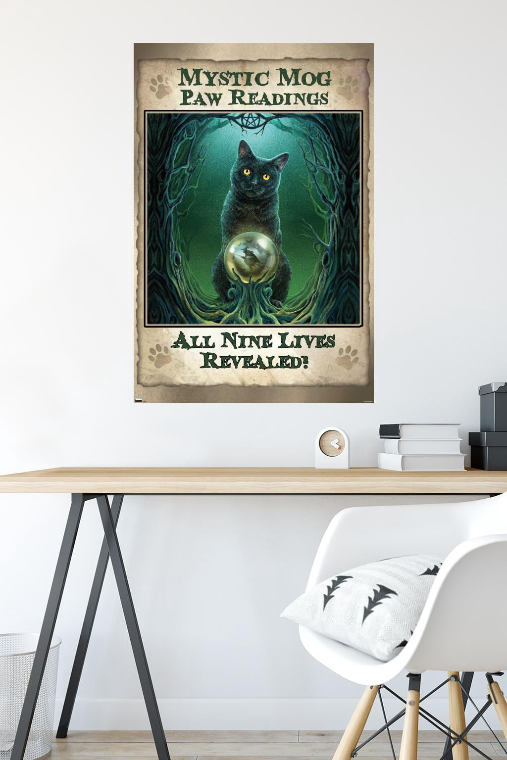 Lisa Parker - Mystic Mog Wall Poster, 22.375" x 34"