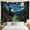 B, variant on XaaKee Tapestry Wall Hanging, Karst Peaks Night Landscape Tapestry For Bedroom, High-Quality Polyester Large Wall Tapestry For Living Room, 60x40Inch