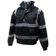 thumbnail image 4 of Yoko - Chaqueta reflectante estilo bomber para hombre (Negro) Yoko UTBC1248_black, 4 of 6