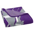 thumbnail image 4 of The Northwest Group  Kansas State Wildcats 46" x 60" Dimensional Micro Raschel Plush Throw Blanket, 4 of 5