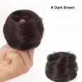 thumbnail image 2 of Chignons en Cheveux Humains Queue de Cheval Postiche Chouchous Brésiliens Extensions de Cheveux Beigne Chignon, 2 of 7