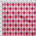 thumbnail image 4 of oneOone Polyester Spandex Magenta Fabric Argyle Sewing Craft Projects Fabric Prints By Yard 56 Inch Wide, 4 of 4