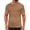#0083-Coffee, variant on Betivan Men's Women's Blouse Camouflage Printed Breathable Moisture Wicking Crewneck Short Sleeve Tops Spring Summer Casual Loose Daily Gym Sports Outdoor Street Lounge