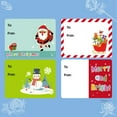 thumbnail image 4 of Christmas Name Tags Stickers, 2x1.5 inch Personalized Christmas Stickers, Christmas Stickers for Envelopes, 500Pcs, for Christmas Festive Crafts, 4 of 9