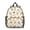 Corgi and Dog, variant on Jack Russell Terrier and Dog Paw Print Backpack for School, Cute School Bag with Adjustable Shoulder Straps and Padded Back, 13.8"x11.4"x6"