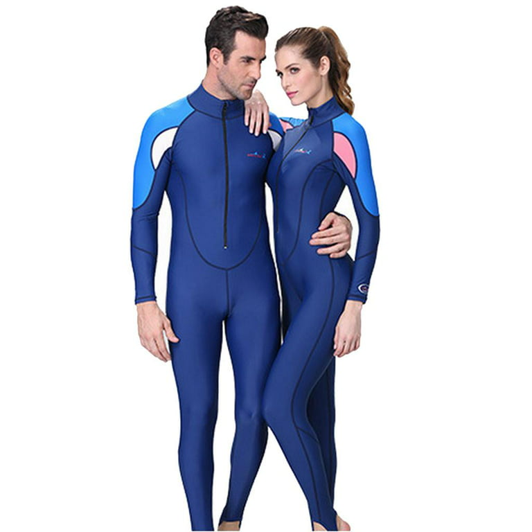 Adults Swim Wear Men Diving Suit Women Rash Guard Wetsuit UPF50 Lycra Full  Body Swimsuit Snorkeling Surfing One Piece Bathing Suit From Amazingeyes,  $17.14