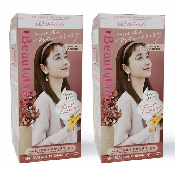 Hoyu Beautylabo Whip Antique Chocolate - 2 Pack