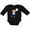 AB-Black, variant on Inktastic Volleyball Player Boys Cute Monkey Boys Long Sleeve Baby Bodysuit