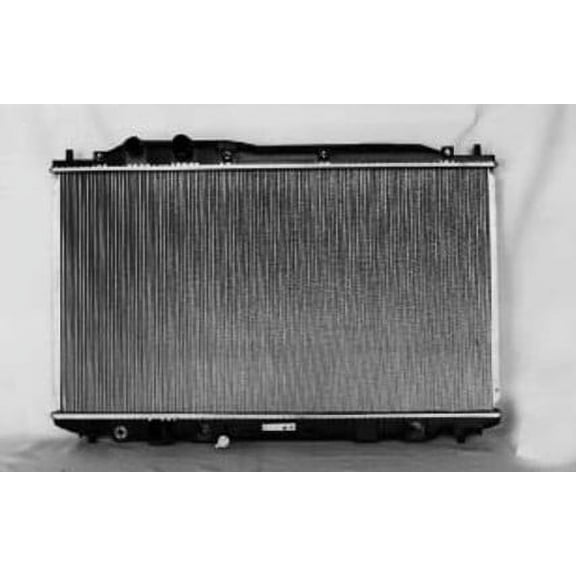 New Radiator Assembly Compatible With Honda Civic 1.3L L4 1339CC With Automatic CVT Trans 3282 2006 2007 2008 2009 2010 2011 By Part Numbers 19010RRH901 HO3010210 CU2923