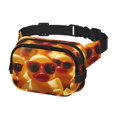 thumbnail image 2 of Fotbe Sunglasses Yellow Duck Cangurera Cuadrada con Estampado de Doble Capa, Bolsa de Cintura Ajustable Mini para Hombres y Mujeres, 2 of 9