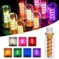 thumbnail image 2 of Car USB Night Light Bulb,USB Car Ambient Light,Mini LED InteriorLight,Touch Dimmable CarInterior Ambient Lights,Portable Plug-in Glass Bottle Night Lamp for Car,Tent,Desk,Bedside, 2 of 7