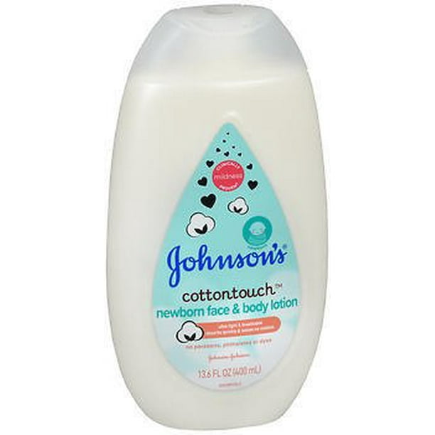 JOHNSONS Cotton Touch Newborn Baby Face & Body Lotion