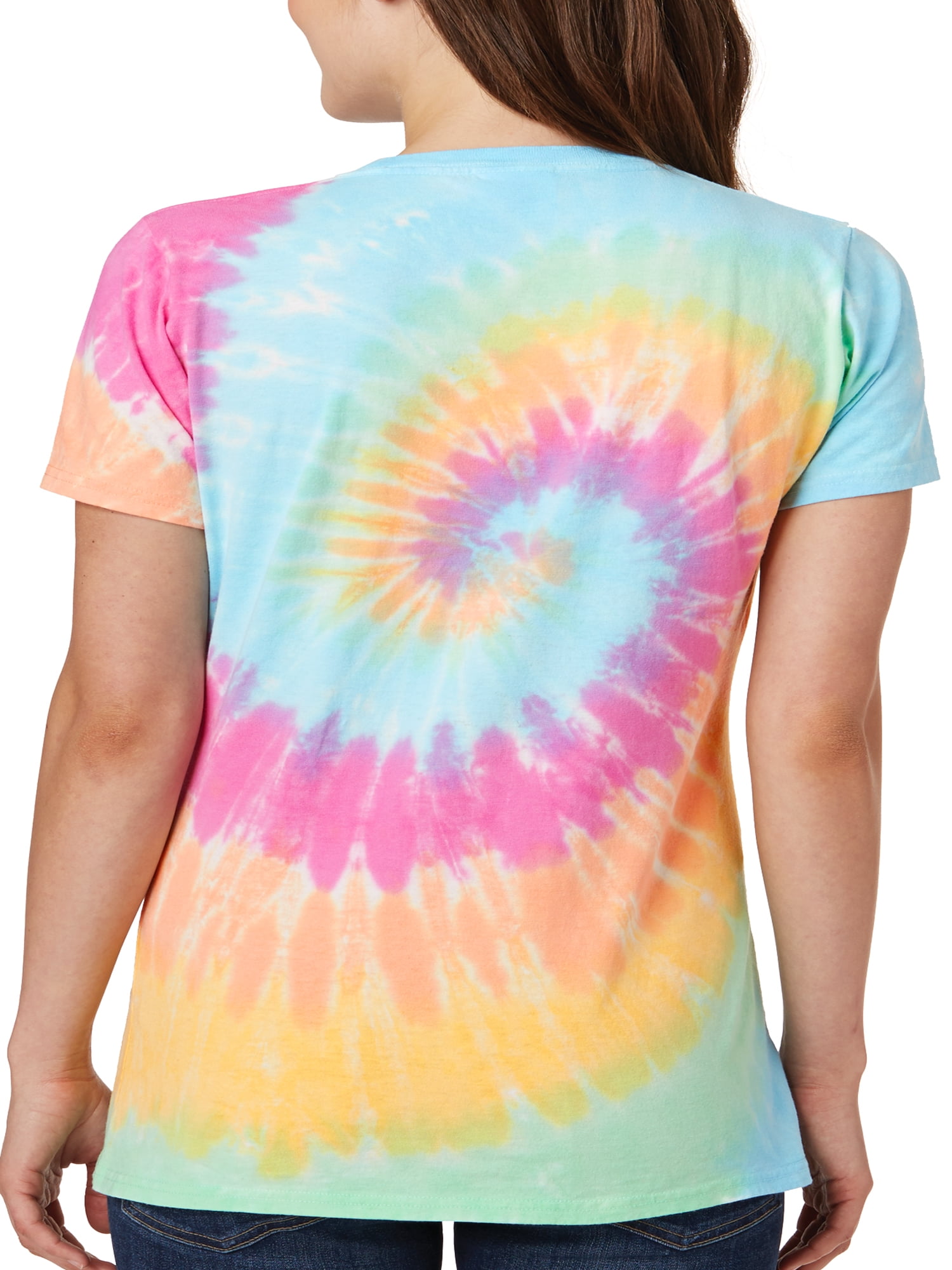 breast cancer tie dye shirt