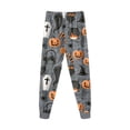 thumbnail image 4 of Enyan Halloween Pjs Boys Pumpkin/Ghost Sleepwear Set Long Sleeve Kid Loungewear Pjs 2-Piece Set Halloween Pajamas for Boys(7-8 Years), 4 of 7