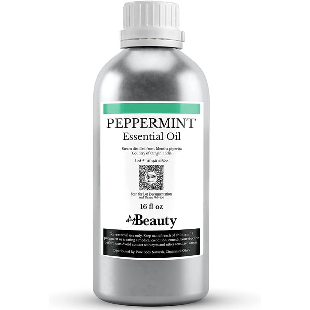 Peppermint Essential Oil Large Size Peppermint Essential Oil Large Size