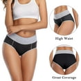 thumbnail image 2 of Culottes pour Femmes en Coupe bikini en Coton, Lot de 4 TG KAIRUI, 2 of 7