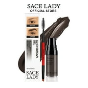 SACE LADY Eyebrow Gel Long Lasting Waterproof Smudge-proof Pigemented Tinted Eye Brow Cream Makeup Kit 0.6 Fl Oz