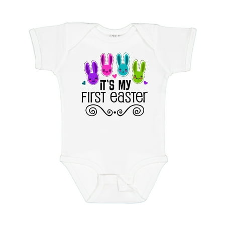 

Inktastic First Easter Baby Bunnies Gift Baby Boy or Baby Girl Bodysuit