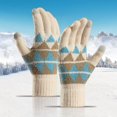 thumbnail image 4 of MesaSe Resilient Riding Gloves Touch Screen Winter Riding Gloves with Double-layer Elastic Wristband Brushed Lining for Cold Weather, 4 of 5