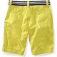 thumbnail image 2 of Aeropostale Shorts chinos casuales con cinturón de longitud clásica para hombre, amarillo, 32 Aeropostale chino, 2 of 2