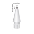 thumbnail image 3 of fsxdhpcsgfc Replacement Tip For Pencil 1st/2nd Wear Out Fine Point Precise Control Pen Like Nibs For Pro/Air/Mini Pencil 2 Pack Pens Medium Point Retractable Ink Pens Fine Point Right in The Rain, 3 of 7
