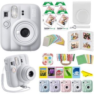 Fujifilm INSTAX Mini Link 2 Portable Instant Photo Printer Bundle