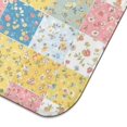thumbnail image 5 of Pioneer Flower Floral Print Pattern Kitchen Dish Drying Mat 1 Pack, Ultra Absorbent Microfiber Drainer Mat, 16"x18", 5 of 6