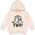 thumbnail image 2 of Inktastic 2nd Birthday 2 Year Old Arrow Toddler Hoodie, 2 of 4