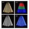 thumbnail image 5 of 1 cadena de luces LED de 30 cm con forma de lluvia de meteoritos, resistente al agua, para decoración de patio, fiestas navideñas, 5 of 5