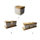 thumbnail image 2 of Frascos de condimentos Billuyoard de cerámica cuadrado multifuncional con tapa, 2 of 6