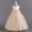 Beige, variant on NAISIBABY Girls Princess Dress, Bow Satin Sequin Mesh Formal Pageant Dress Prom Maxi Dress Pink 140