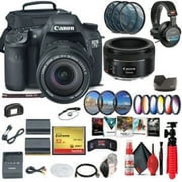Canon EOS 7D DSLR Camera with 18-135mm Kit (3814B016) + EF
