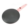 thumbnail image 1 of 8 Inch Electric Crepe Maker, Long Handle Non Stick Dipping Plate with Egg Whisk, Silicone Spatula, Tray, Cook Roti Tortillas Pancakes, Easy to Clean Portable Compact Baker, 1 of 7