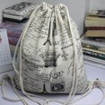 thumbnail image 4 of TIMIFIS Drawstring Backpack Sports Bag Unisex Backpacks Retro Printing Bags Drawstring Backpack A, 4 of 4