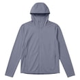 thumbnail image 3 of Cavosen Long Sleeve Fishing Shirts for Men Plus Size UV Protection Lightweight Fast Drying Breathable Hoodie Shirt with Mask Loose Golf Shirts Solid Soft Outdoor Sports Trendy Top, 3 of 8