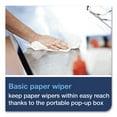 thumbnail image 3 of Tork 192126 1-Ply 9 in. x 10.5 in. Basic Paper Wiper - White (24/Carton), 3 of 4