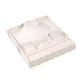 thumbnail image 5 of Milageto Jewelry Organizer Storage Tray Necklace Earrings Rings Bracelet for Home Use Beige White, 5 of 8