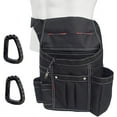 thumbnail image 1 of Bolsa para herramientas Super Tray, bolsa portátil para cinturón de herramientas para mantenimiento del hogar y uso profesional, con tamaño ajustable, adecuada para electricistas, carpinteros,, 1 of 5