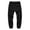 Black, variant on WREESH Men's Cargo Pants Long Casual Sport Pants Trousers Running Joggers Sweatpants Black
