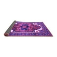 thumbnail image 2 of Ahgly Company Indoor Square Persian Purple Traditional Area Rugs, 8' Square, 2 of 4