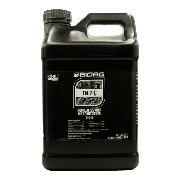 TM-7 L - Humic Acid and Micronutrients for Plants - 2.5 Gallon Jug by BioAg