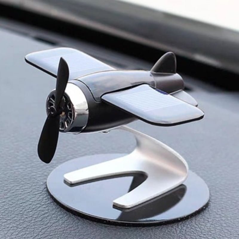 Details about   Solar Energy Aircraft Airplane Plane Model Car Decoration Aromatherapy Kids Toys 