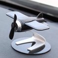 thumbnail image 3 of CARTTOU Car Decoration Aromatherapy Airplane Decoration Non-slip Solar Energy Rotate Airplane Essential Oil Car Diffuser, 3 of 8