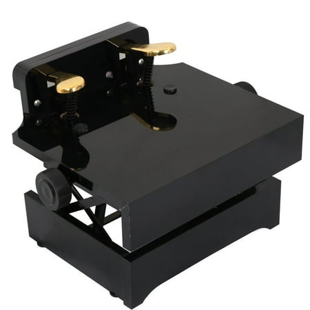 - Zeny Adjustable Piano Pedal Extender Stage for Kids New Design with 2 Pedal Black