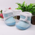 thumbnail image 5 of Lovebay Baby Boys Girls Toddler Booties Infant Prewalker Snow Shoes Newborn Anti-slip Sole Warm Boots, 5 of 6